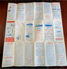 Cape Cod & Nantucket MA New England Vacation promos c.1950's lot x 3 brochures