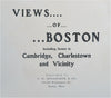 Boston Mass. Lot x 3 Souvenir Albums c.1900-10 many early Street Scenes Views