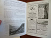 Switzerland Tourism c. 1930's-50's Swiss Air Magazines Guides nice Lot