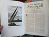 Switzerland Tourism c. 1930's-50's Swiss Air Magazines Guides nice Lot