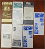 Florida Tourist Brochures c. 1920-1940 Hotel Mayflower Silver Springs Lot x 7