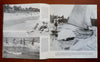 Nova Scotia Canada 1930's lot x 3 lovely illustrated souvenir adverts tourism