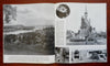 Nova Scotia Canada 1930's lot x 3 lovely illustrated souvenir adverts tourism