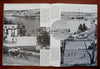 Nova Scotia Canada 1930's lot x 3 lovely illustrated souvenir adverts tourism