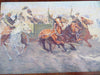 Frederick Remington American West c. 1890-1910 lot x 3 scarce graphic prints