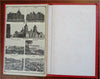 World cities Le Tour du Monde c. 1880's Jsaac Behar illustrated souvenir album