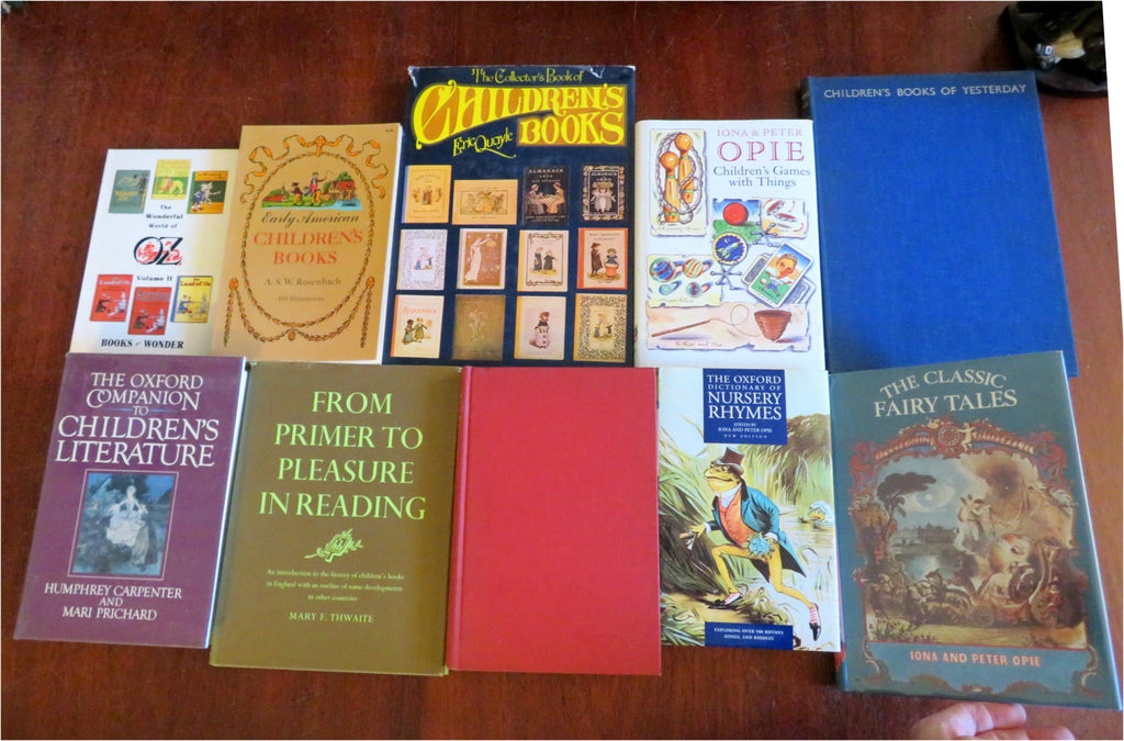Collectible Children's Books Reference Lot of 10 Illustrated key Juvenile books