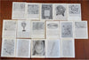 Nebenzahl Compass rare Map Reference Periodical Lot x 16 Map Collecting