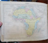 Atlas de Geografia Universal c. 1860 Ambrose Tardieu Spanish language atlas