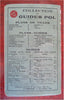 Marseilles & Aix-en-Provence coast France 1944 WWII era travel guide w/ 6 maps