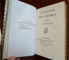 House of Fields 1809 Campenon Napoleonic French leather book author inscribed