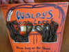 Walrus Shoe Laces c. 1930's store display sign w/ 6 sets original shoe laces