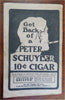 Baby Pathfinder Railway Guide 1915 American rail time tables travel book