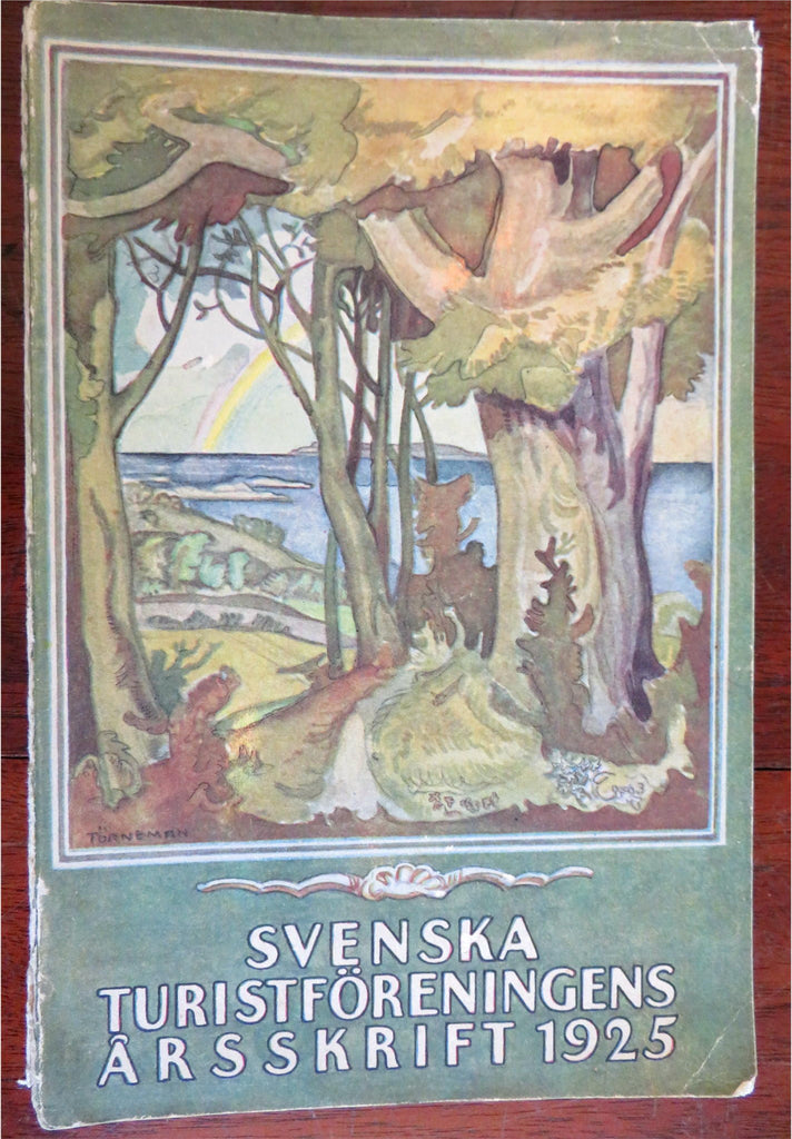 Swedish Tourist Association's Yearbook 1925 illustrated souvenir booklet