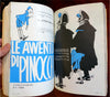 La Libereria 1960 Italian Booksellers well color cover Illustrated trade journal