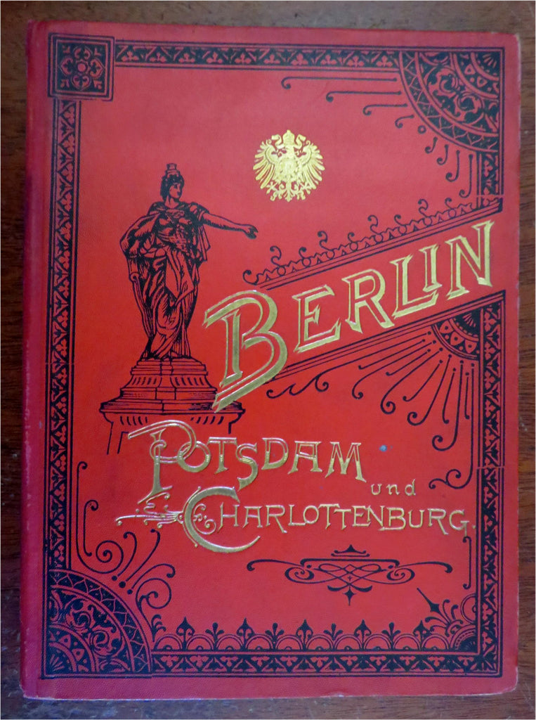 Berlin Potsdam & Charlottenburg German Empire c. 1880's souvenir album