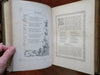 British Ballads Songs Lyrics 1845 profusely illustrated decorative leather book