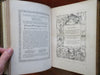 British Ballads Songs Lyrics 1845 profusely illustrated decorative leather book
