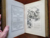 British Ballads Songs Lyrics 1845 profusely illustrated decorative leather book
