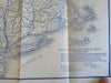 Automobile Road Map Atlas 1927 H.E. Flack travel guide city plans directions