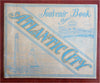 Atlantic City New Jersey tourist souvenir 1911 illustrated photo album boardwalk