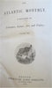 Atlantic Monthly Frederic Douglass vote 1867 American Arts Politics leather book