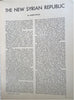 Asia Magazine 1938 Middle East Illustrated Magazine w/ map cover photos