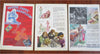 La Lettura 1937 Bruno Munari covers Italian Arts Politics Lot x 3 periodicals