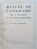 Antiquarian Manual Antiques Collecting 1926 Schleicher illustrated leather book