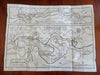 Letchworth State Park New York c. 1955 promotional illustrated map brochure