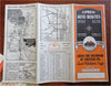 Virginia Chesapeake Bay Pennsylvania c. 1950's travel brochure lot x 5 road maps