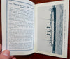 Alaska Travel Brochures c. 1920's-40's Lot x 3 promotional ads post cards