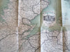 Scotland hotels picture map Scottish Vacation 1914 Caledonia Railway Co. guide
