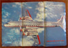American Airlines Souvenir Informational lot c. 1954 time tables & ephemera