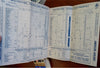 American Airlines Souvenir Informational lot c. 1954 time tables & ephemera