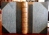 French Humorists Rabelais Moliere 1873 W. Besant signed Brentanos leather book