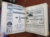 Fliegende Blatter German Humorous Periodical 1912 leather book 52 issues w/ Ads