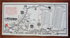 Highway 91 Utah Nevada California Salt Lake City c. 1940 cartoon pictorial map