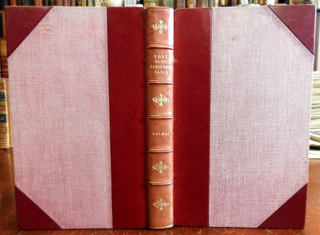 Poet at the Breakfast Table Oliver Wendell Holmes 1907 H.M. Brock illustrated book