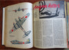 Royal Airforce Flying Review 1962-63 bound collection 20 issues period ads jets