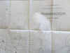 Washington D.C. Tourism Travel Guide 1887 illustrated pocket guide book w/ map
