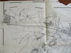 Kingston Massachusetts 1875 huge detailed city plan homeowners identified scarce