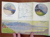 Electric Railways St. Denis Vevey Pliades 1921 French advertising brochure
