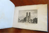 Munich Munchen Bavaria Germany c. 1880's engraved views souvenir street scenes