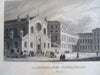 Munich Munchen Bavaria Germany c. 1880's engraved views souvenir street scenes