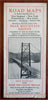 Bear Mountain Bridge American Road Map Brochure c. 1940's promotional pamphlet