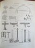 Rees' Encyclopedia 187 engraved plates 1820 Arts Navigation - Writing in Cypher