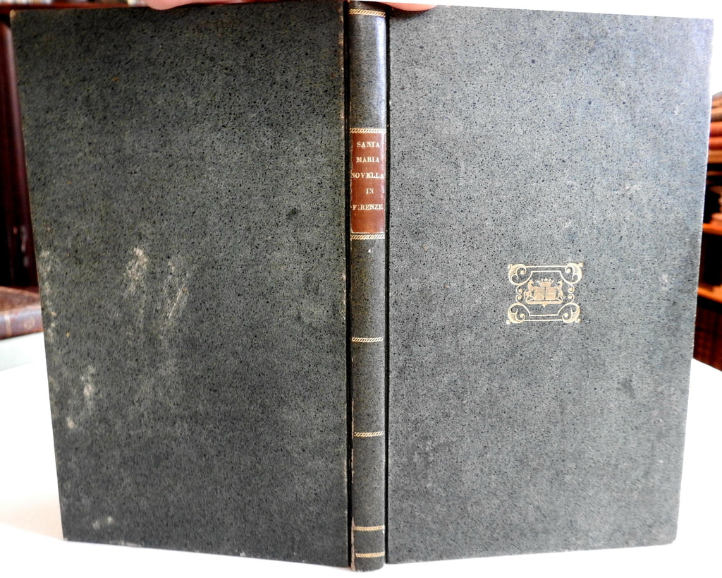 Il Forestiero Istruito in Santa Maria Vincenzio Fineschi 1836 rare Italian book