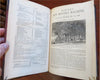 Harper's New Monthly Magazine 1870-71 illustrated leather bound volume 6 issues