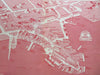 Mystic Seaport Connecticut c. 1960's lot x 2 promo pictorial birds-eye view maps